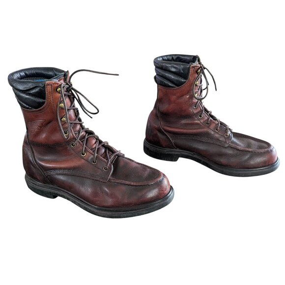 Red Wing Vintage Cherry Brown Leather Lace Up Men\'s Work Boots - Size 10.5 main image 8